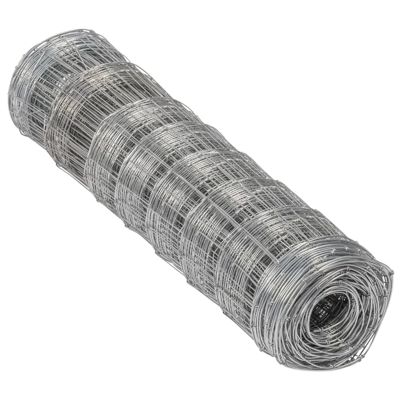 50m VOSS.farming Premium Plus Wildzaun Komplettset 80/8/15 + Z-Profilpfosten + Schellen + Kappen + E – Bild 7