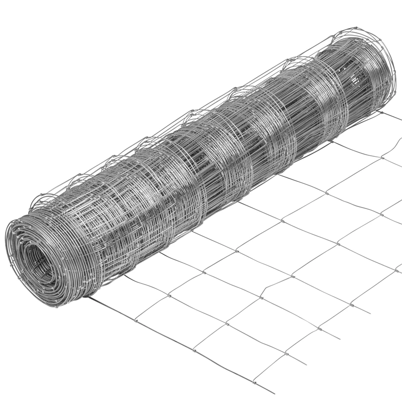 50m VOSS.farming Premium Plus Wildzaun, Knotengeflecht, Höhe 100cm - 100/08/15, Verzinkt – Bild 2