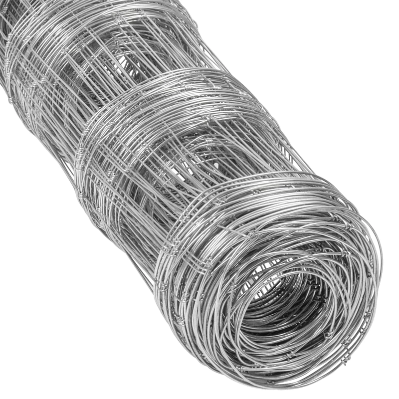 50m VOSS.farming Premium Plus Wildzaun, Knotengeflecht, Höhe 100cm - 100/08/15, Verzinkt – Bild 8