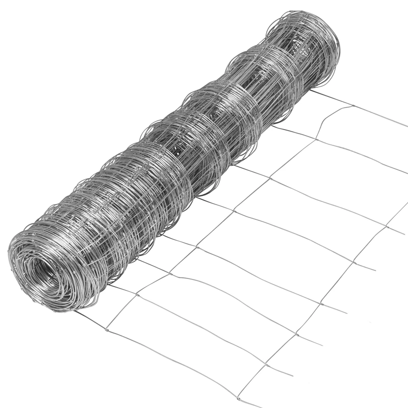50m VOSS.farming Premium Plus Wildzaun Komplettset 100/8/15 + Z-Profilpfosten + Schellen + Kappen + – Bild 4