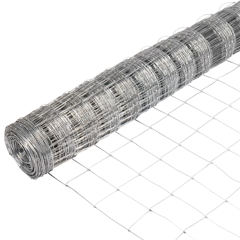 50m VOSS.farming Premium Plus Wildzaun Komplettset 150/13/15 + Z-Profilpfosten + Schellen + Kappen + – Bild 5