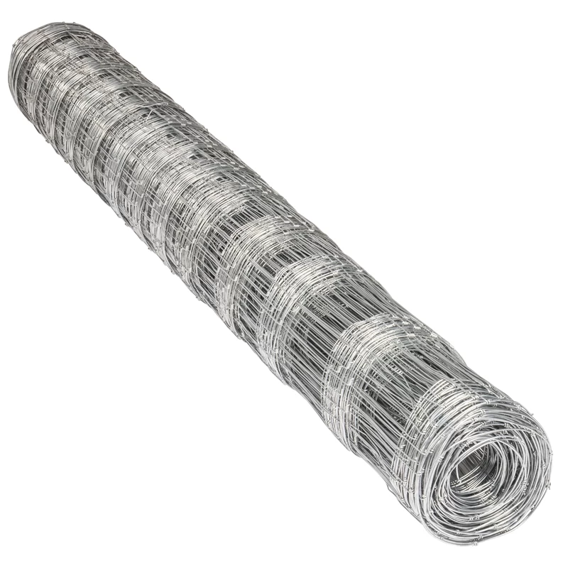 50m VOSS.farming Premium Plus Wildzaun Komplettset 150/13/15 + Z-Profilpfosten + Schellen + Kappen + – Bild 7