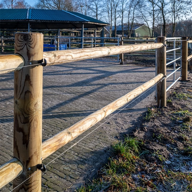 VOSS.farming Pferdezaun Holzpfosten - Arizona Eckpfahl 200cm X 140mm – Bild 15