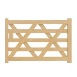 VOSS.farming Englisches Holztor, Holz-Weidetor, Koppeltor 180cm, 122cm Hoch