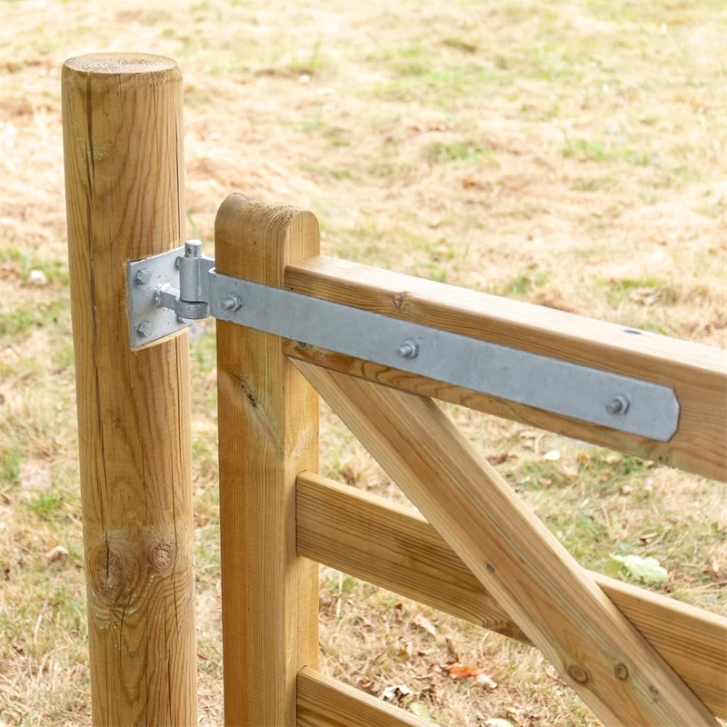 VOSS.farming Montage-Set Für Englisches Holztor, Holz-Weidetor, Koppeltor, Feuerverzinkt – Bild 15