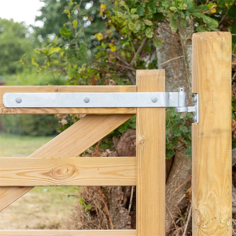 VOSS.farming Montage-Set Für Englisches Holztor, Holz-Weidetor, Koppeltor, Feuerverzinkt – Bild 7