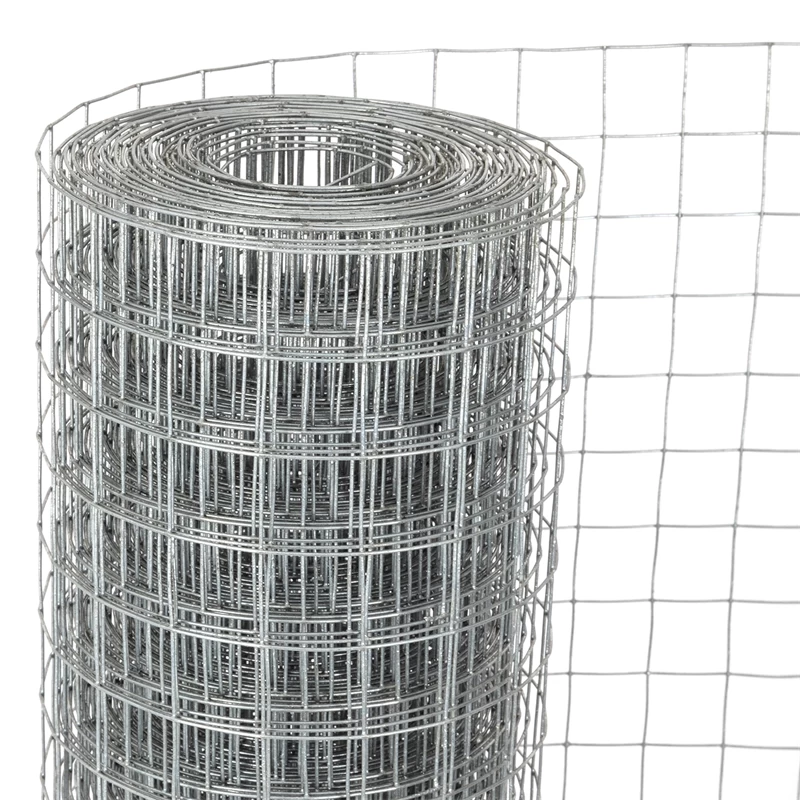VOSS.farming Zaunset, Gartenzaun-SET: Volierendraht 10mx100cm + 8x Holzpfähle – Bild 5