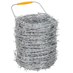 VOSS.farming Stacheldraht Verzinkt, 100m, Ø 1,6mm