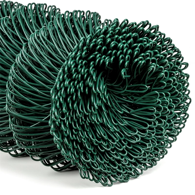 25m VOSS.farming Maschendraht, Höhe 150cm - 60x60x2,5mm, Grün – Bild 4