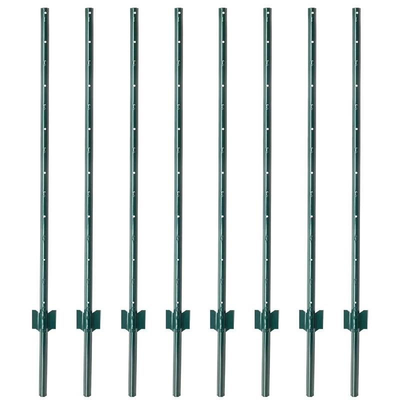 VOSS.farming Gartenzaun-SET: Sechseckgeflecht 10mx100cm + 8x Metall Zaunpfosten – Bild 10