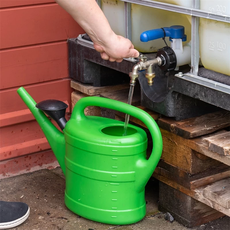 Anschlusshahn Für IBC-Container Mit 2 Schnellkupplungen, Separat Absperrbar – Bild 10