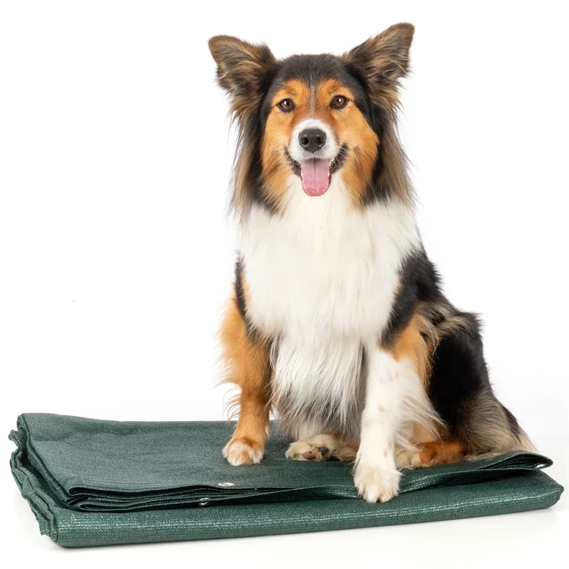 VOSS.farming Windschutznetz 3,55 X 1,2m, Für Weidepanels, Grün – Bild 6