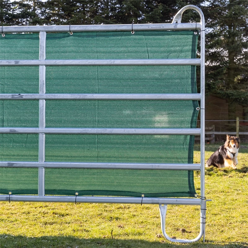 VOSS.farming Windschutznetz 3,55 X 1,2m, Für Weidepanels, Grün – Bild 16