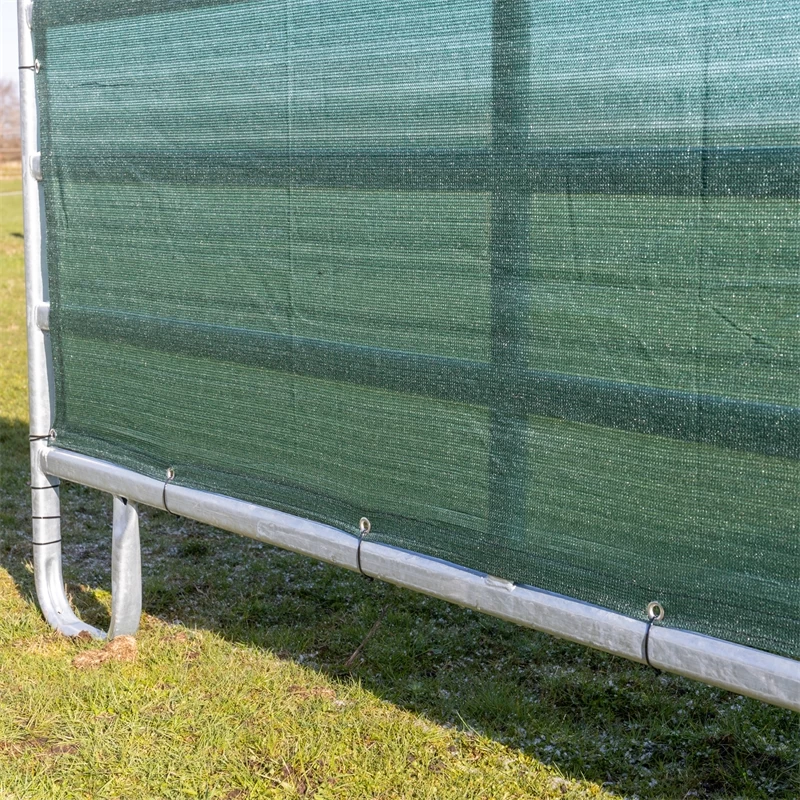 VOSS.farming Windschutznetz 3,55 X 1,2m, Für Weidepanels, Grün – Bild 5
