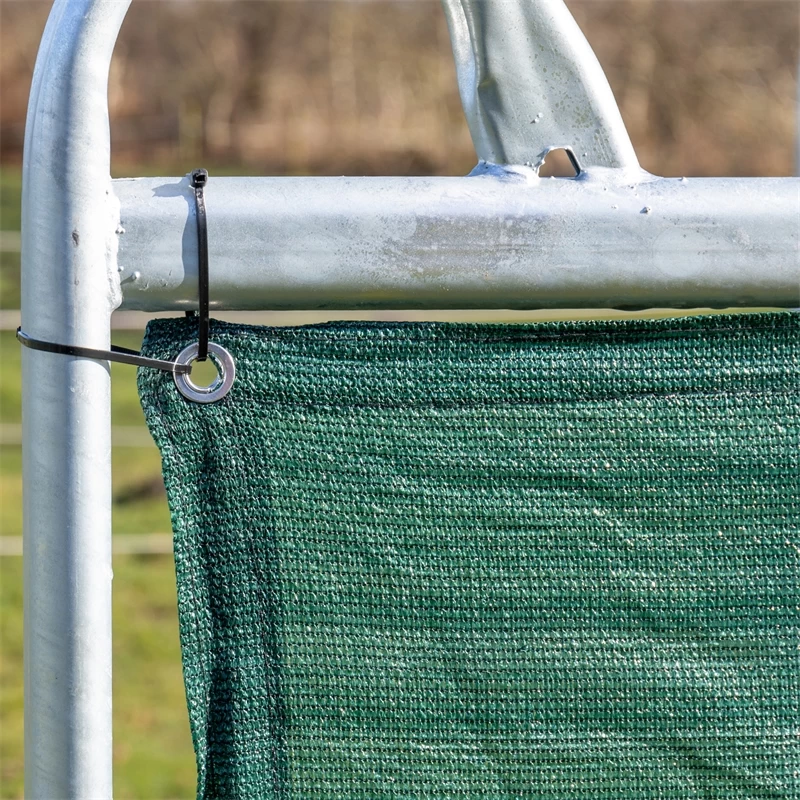 VOSS.farming Windschutznetz 3,55 X 1,2m, Für Weidepanels, Grün – Bild 10
