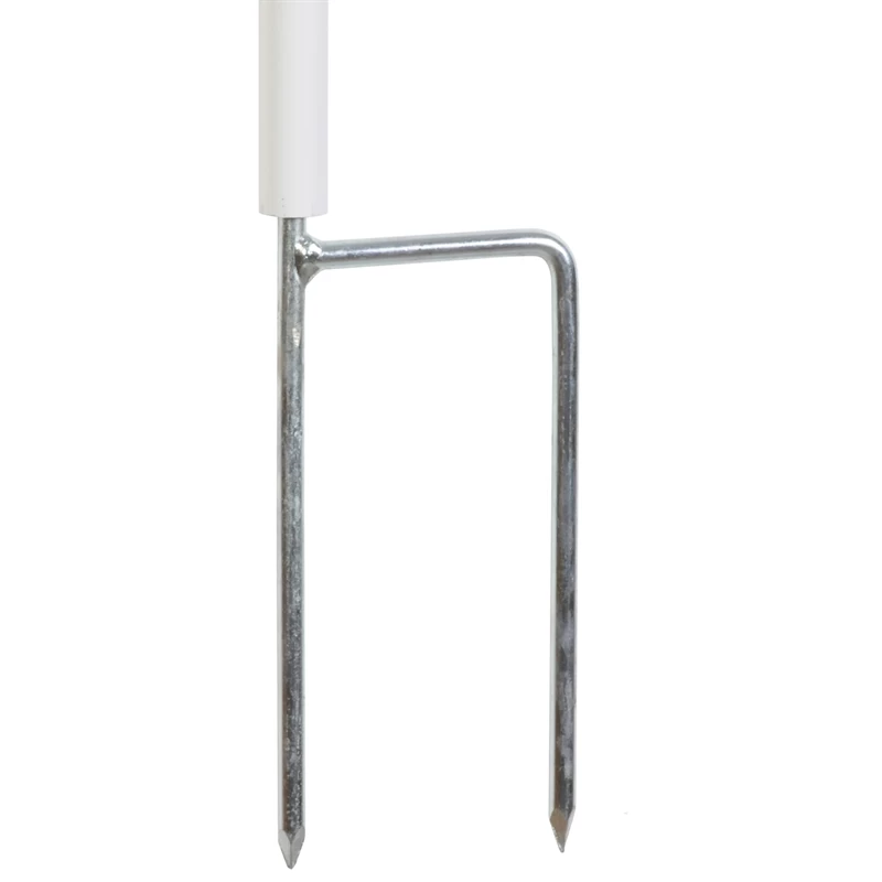 10x VOSS.farming Kunststoffpfahl, 157 Cm, Ø 19 Mm, Rund, 2 Spitzen – Bild 2