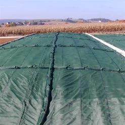 VOSS.farming Siloschutzgitter 14x16m, Silo-Netz, Silage-Abdeckung, Silo-Schutznetz 240g/m²