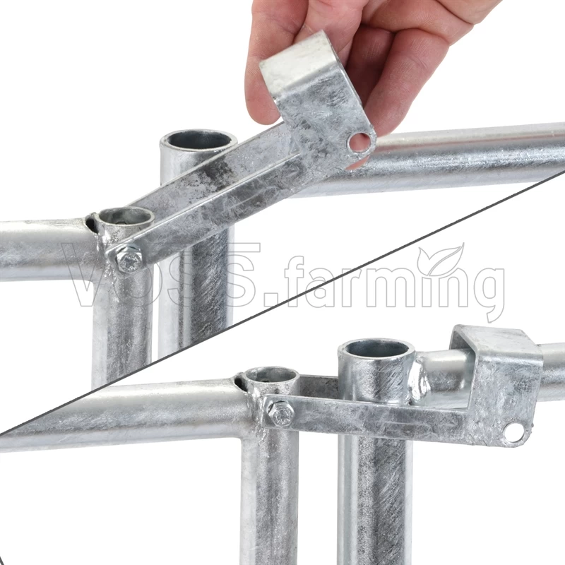 Steckfix-Horde, Schafpanel Mit Tor, 2,75 M X 0,92 M, Verzinkt – Bild 6