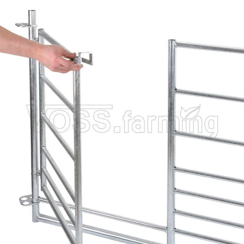 Steckfix-Horde, Schafpanel Mit Tor, 2,75 M X 0,92 M, Verzinkt – Bild 4